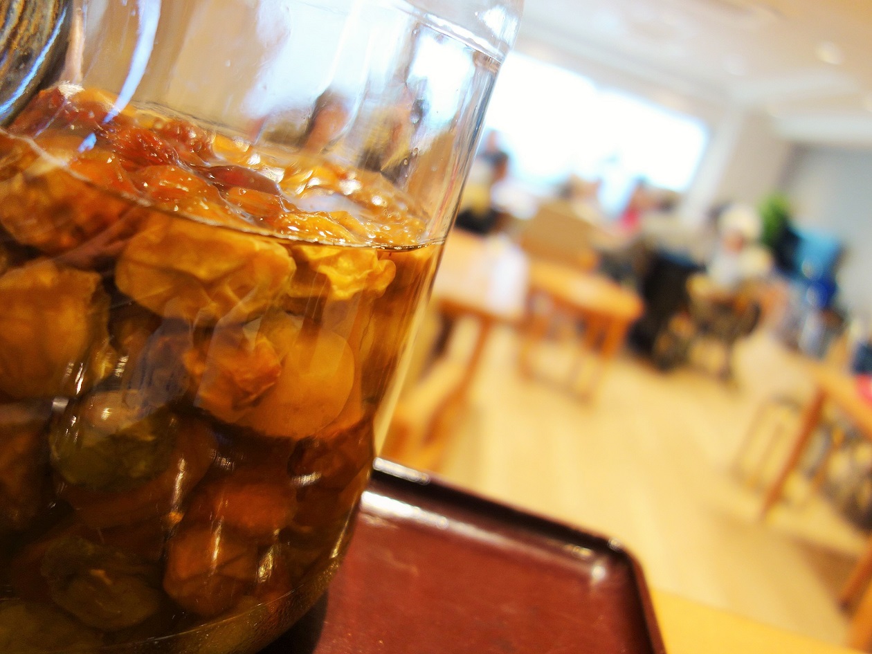 7月18日～28日　「梅ジュースお茶会」を行いました。