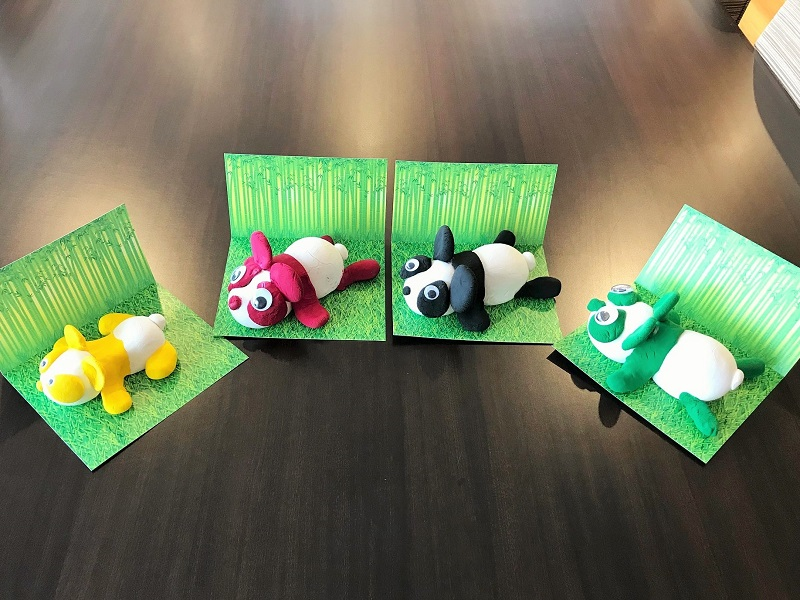 6月24日　粘土細工アクティビティ