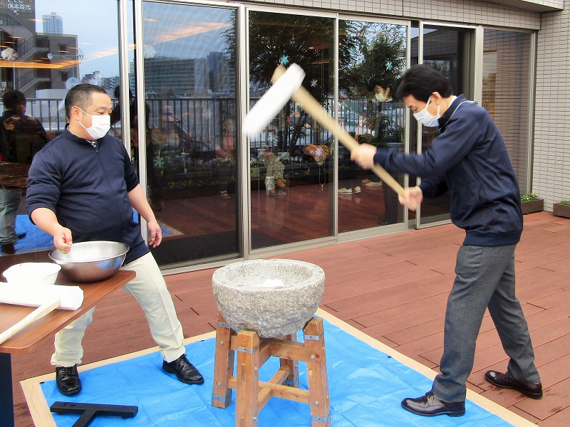 12月28日　餅つき