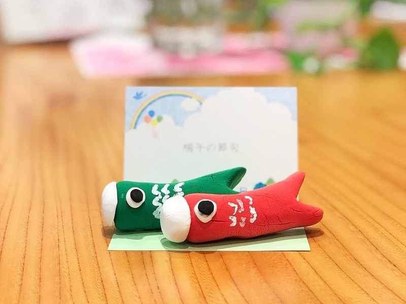 4月12日　鯉のぼり作り