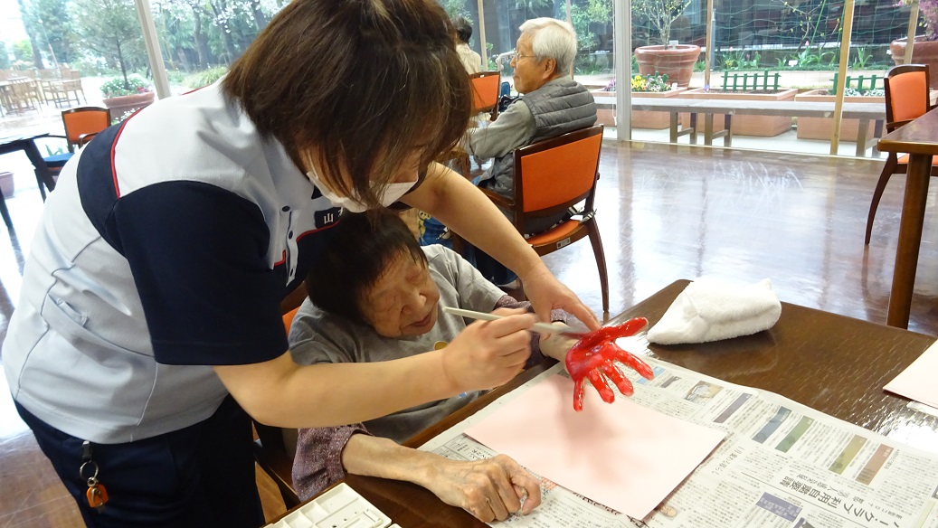 4月17日　鯉のぼり作り